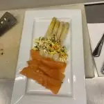 Asperges met zalm